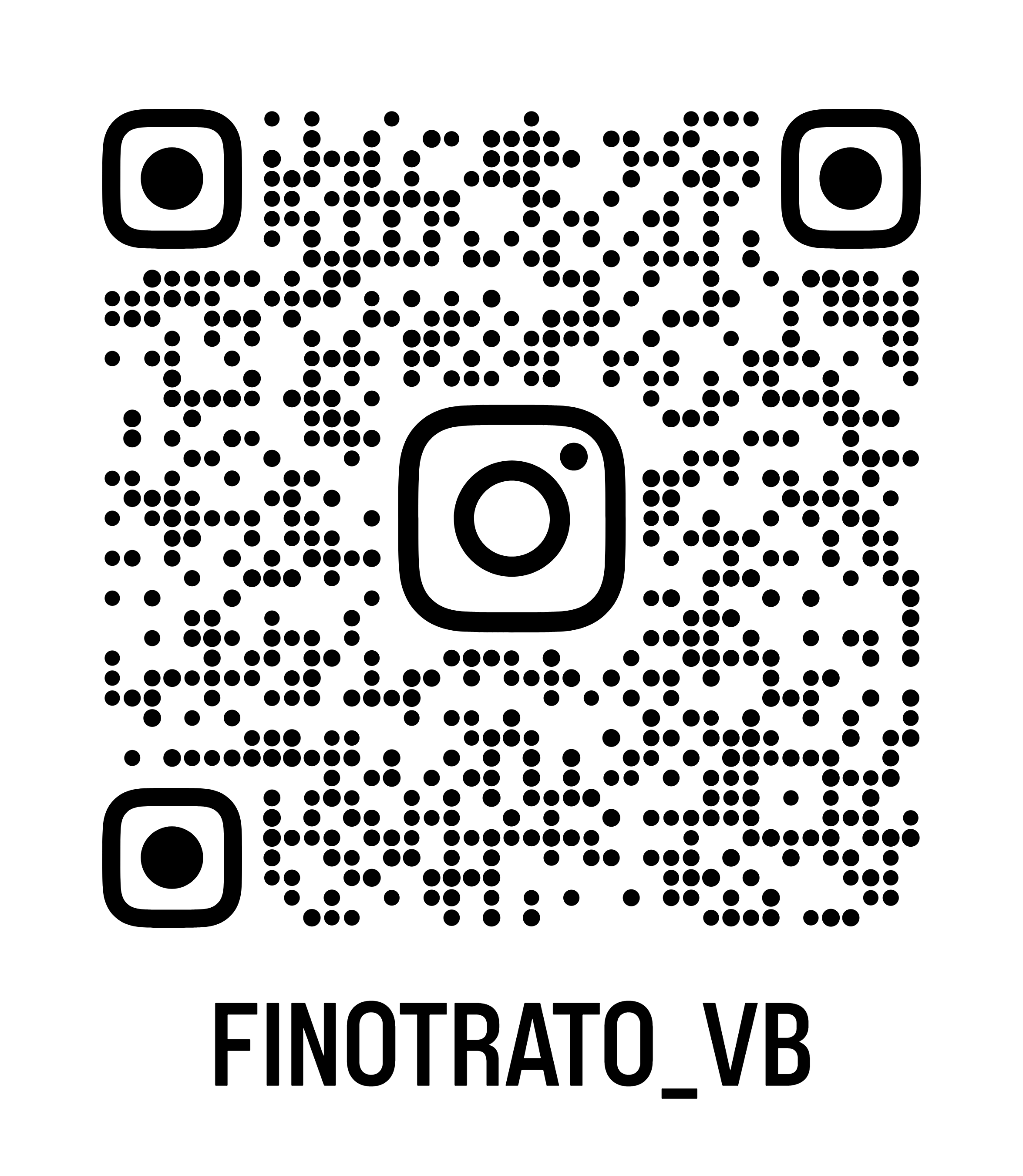 QR code do Instagram @finotrato_vb